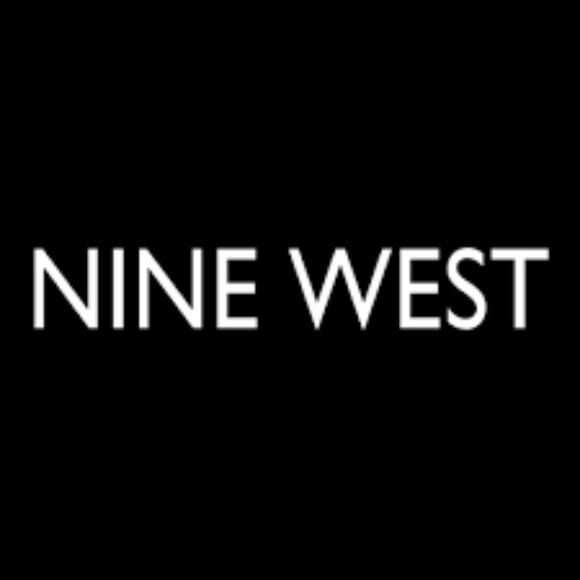 Nine West Black Genuine Leather Straight Leg Jeans